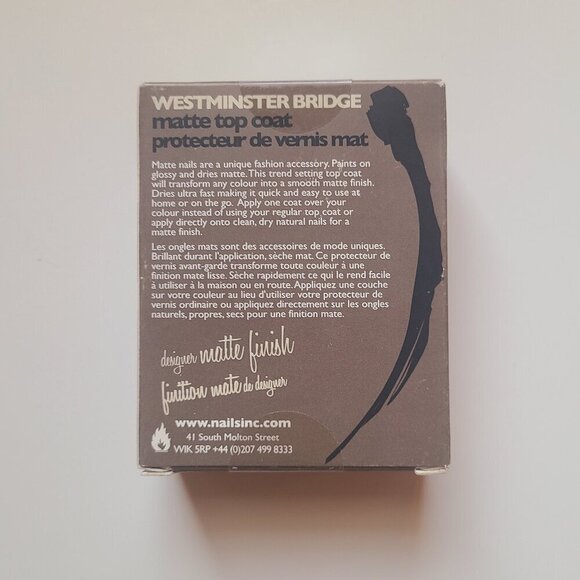 Nails Inc. Bling It On! - Denim Effect Nail Polish and Matte Top Coat - Picture 5 of 5